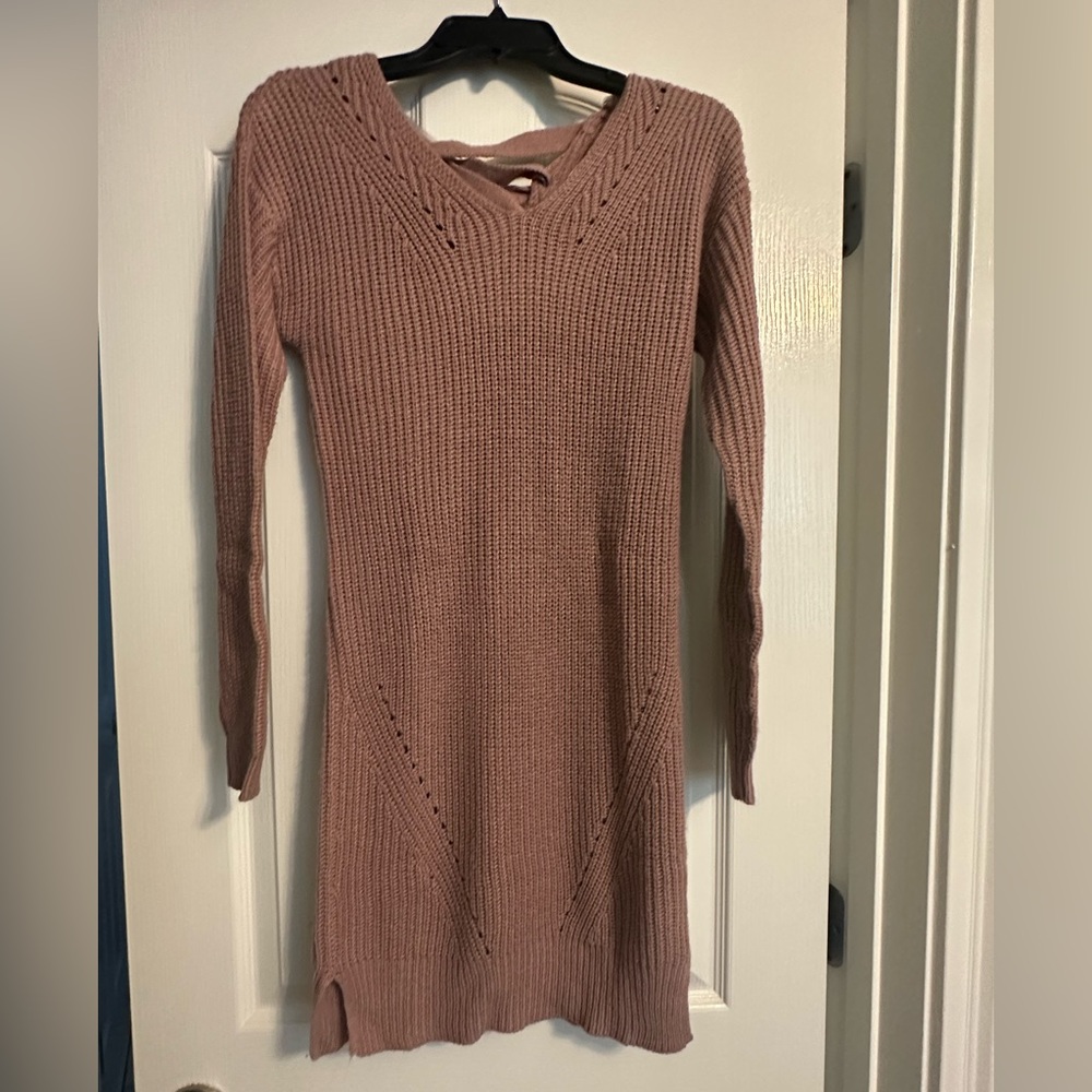 Light purple/pink sweater dress like new